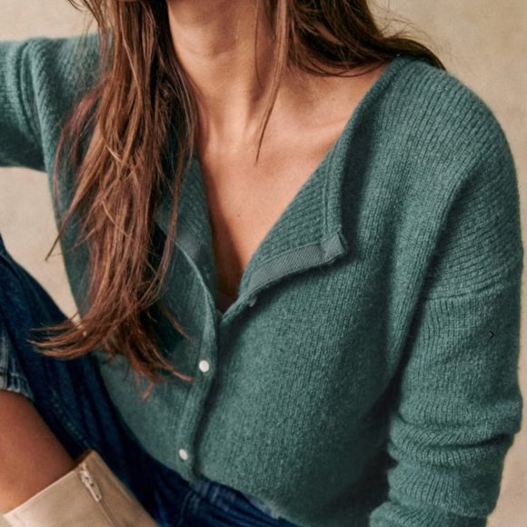 Sezane Sweaters - Sezane Gaspard Cardigan Size S, Runs Large - EUC